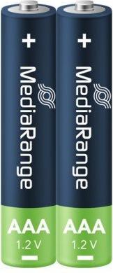 Produktbild MediaRange NiMH HR03 (2 Stk., AAA / LR03 / Micro / R03 / AM4 / MN2400 / KR03, 1000 mAh)