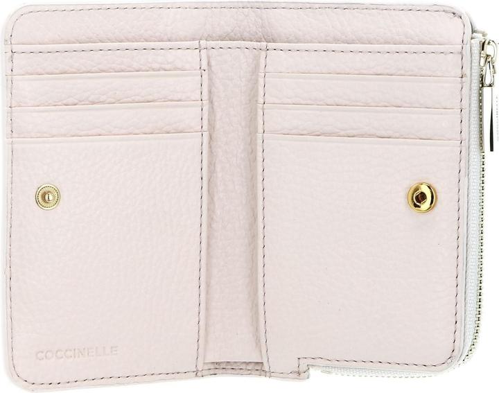 Actual product image Coccinelle Metallic Soft Wallet Grained Leather