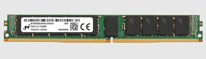 Actual product image Crucial DDR4 VLP RDIMM 2Rx8 3200 (1 x 16GB, 3200 MHz, DDR4-RAM, R-DIMM)