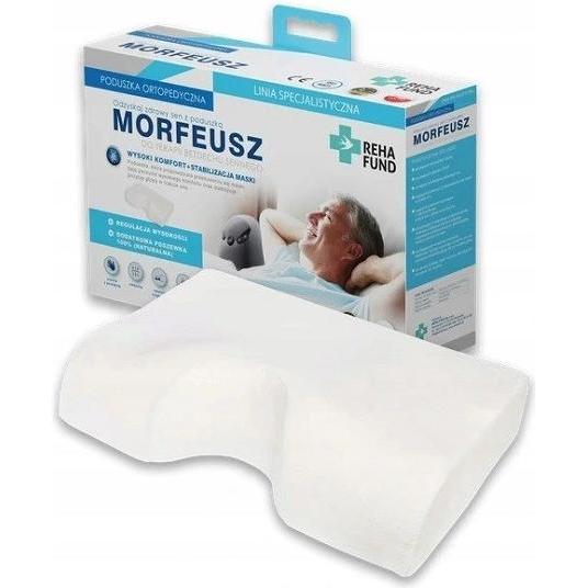 Reha Fund, Kopfkissen, Poduszka ortopedyczna Morfeusz (CPAP) do terapii - 665 (55 x 36 cm)