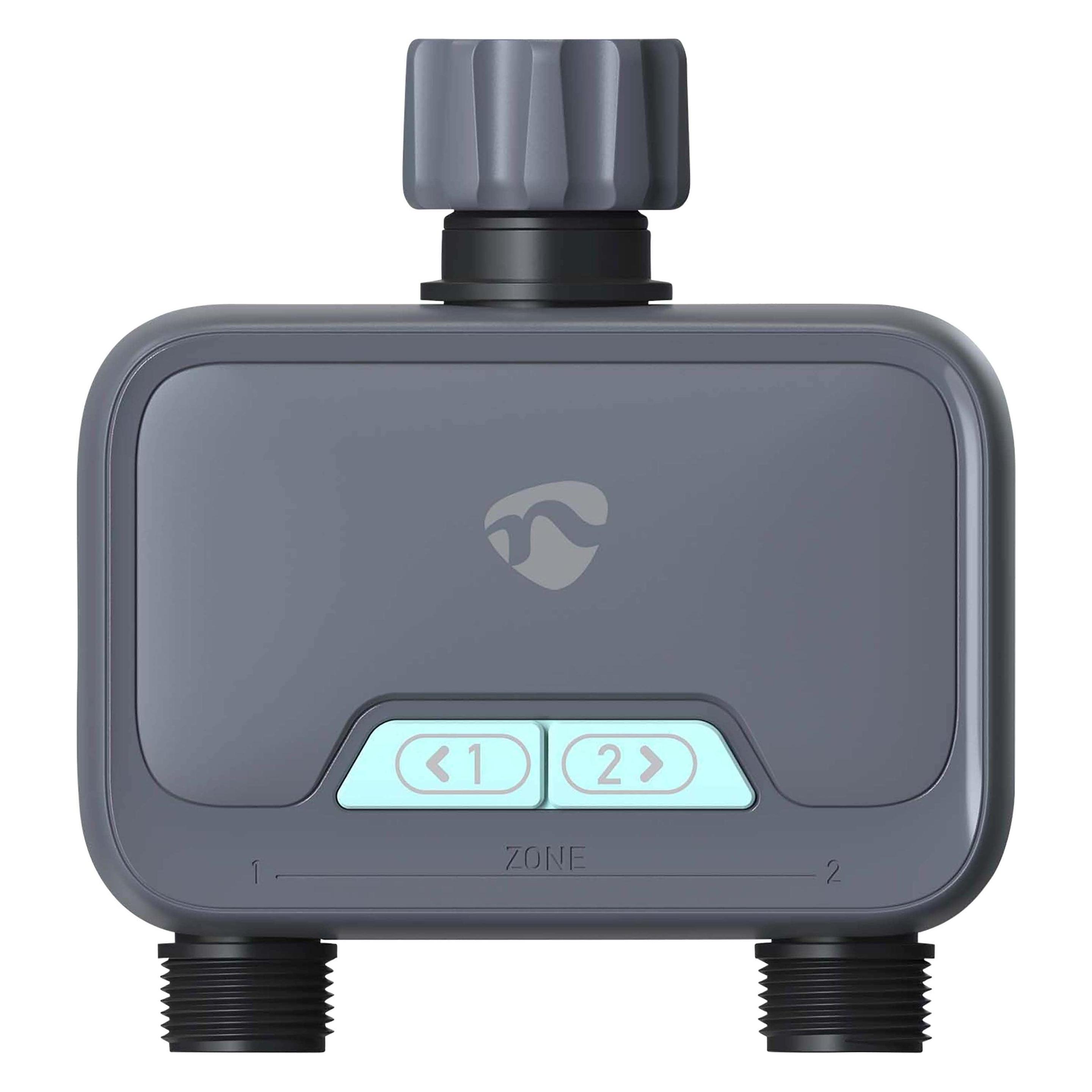 Nedis, Irrigatiesysteem, SmartLife Intelligent Water Control Bluetooth Werkt Op Batterijen IP54 Max. Waterdruk (Irrigatiecomputer)
