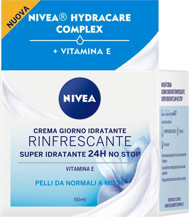 Actual product image NIVEA Crema Giorno Rinfrescante (50 ml, Day cream, SPF 15)