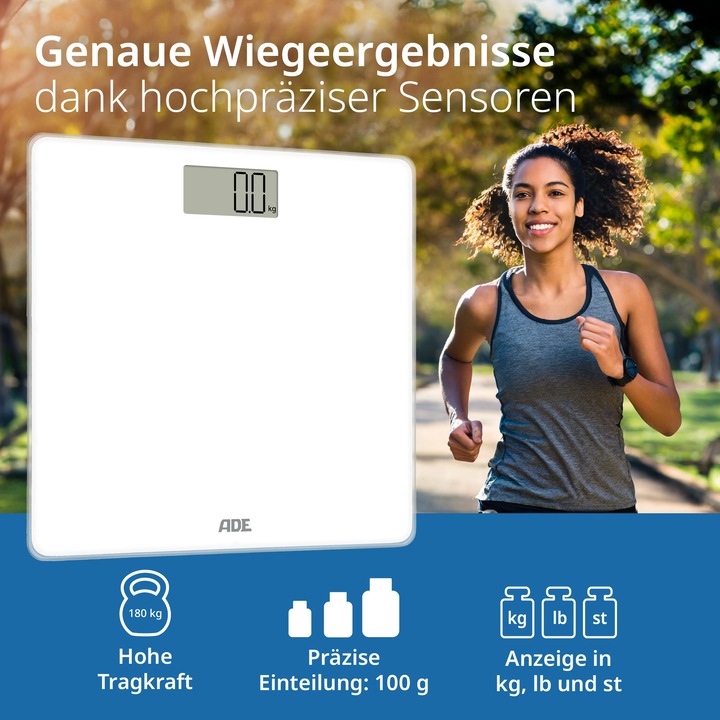 Actual product image ADE Digitale Körperwaage (180 kg)