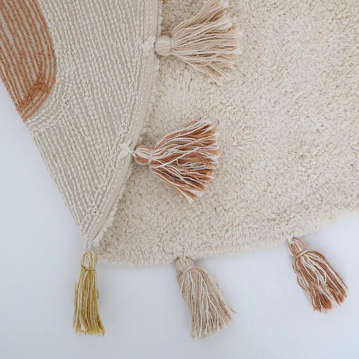 Produktbild Nattiot Teppich Rainbow (110 x 110 cm)