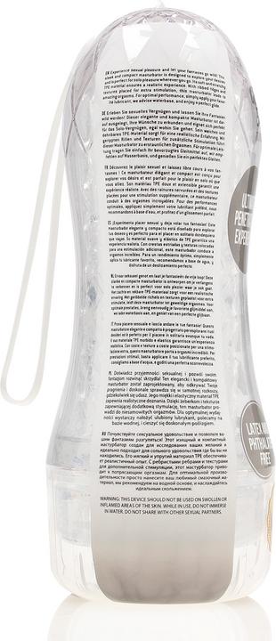 Produktbild RealRock Easy Rider - Textured Masturbator - Transparent