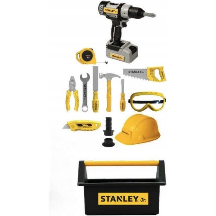 Stanley Jr. - Mega Kids Toolbox & Toy Tool Set with power drill (SRP024-SY)