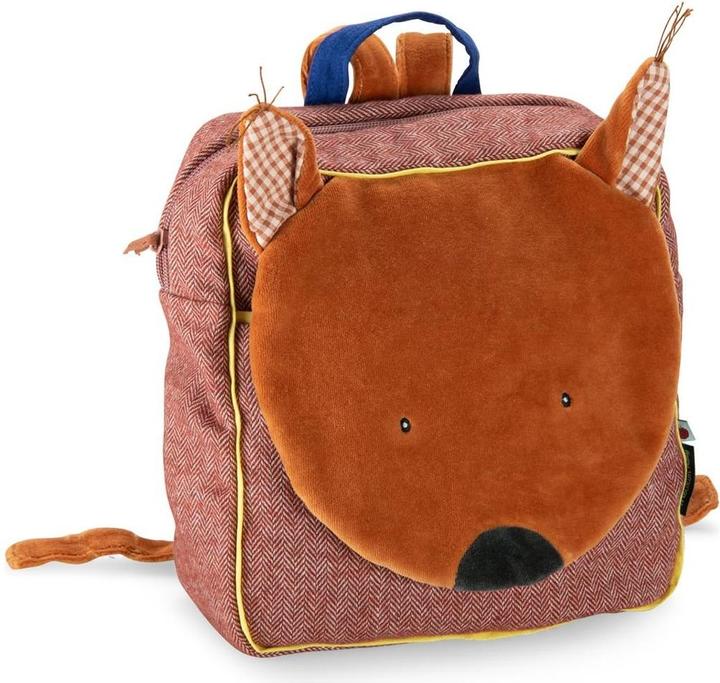 Actual product image Moulin Roty Backpack squirrel Pomme des Bois