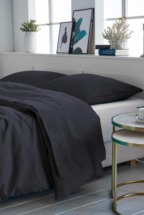 Actual product image Living Home Uni satin 100 (Oberleintuch, 240 x 270 cm)