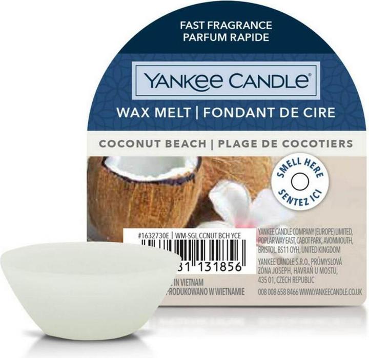 Produktbild Yankee Candle Duftwachsplättchen Coconut Beach