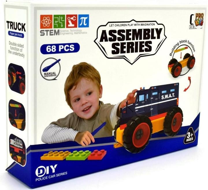 Pro Kids Automobilis Kids Builder 68 el.