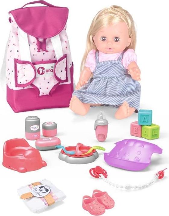 Image du produit Nenurodyta 14in Poupée Backpack Set With Drink /Pee