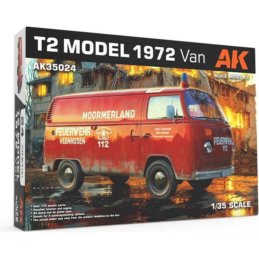 AK Interactive T2 Model 1972 VAN 1/35 scale