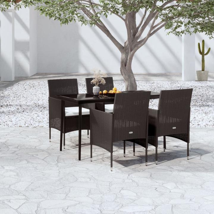 Produktbild vidaXL Garten Essgruppe (140 x 70 x 74 cm)