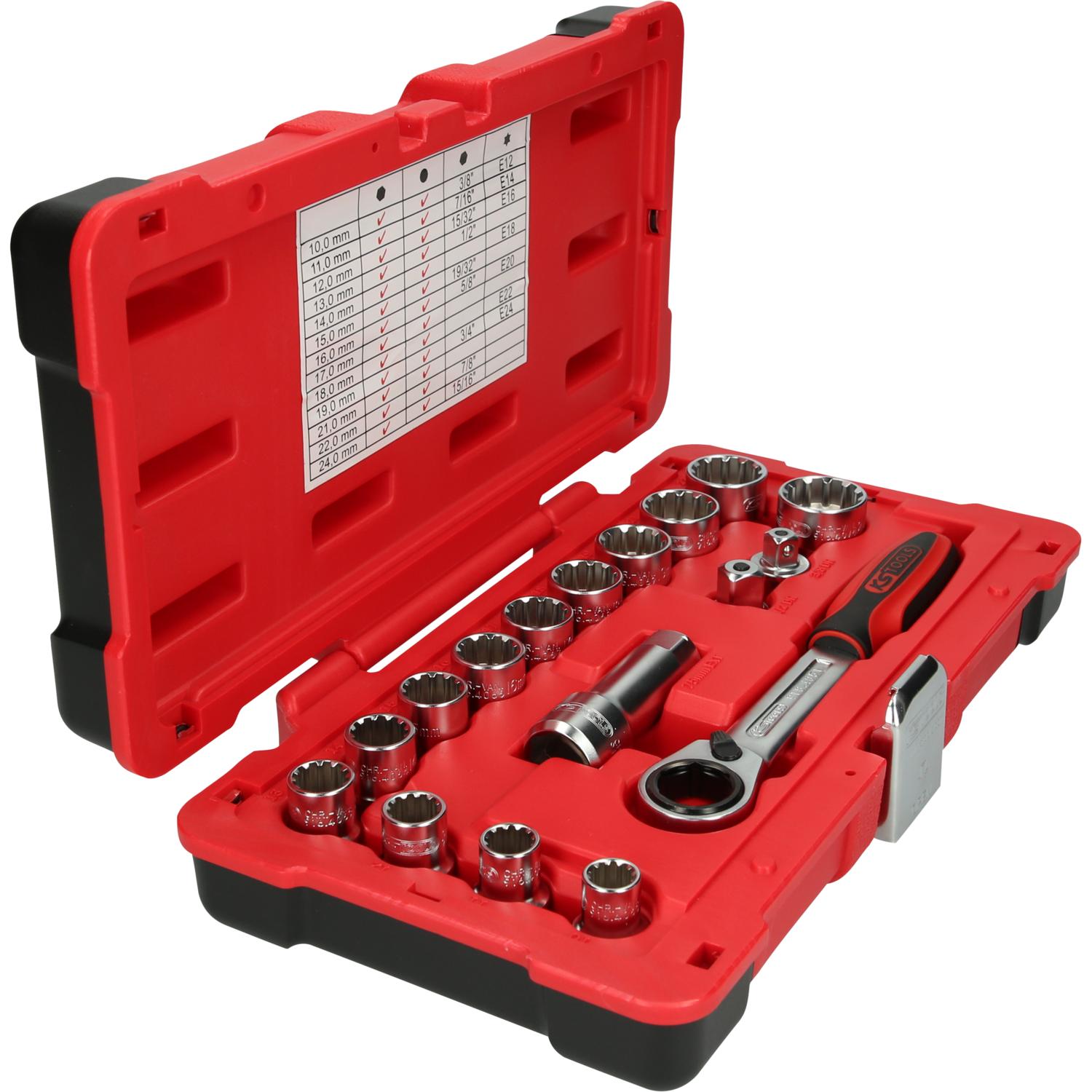 KS Tools, Steckschlüssel + Stecknuss, 916.4050