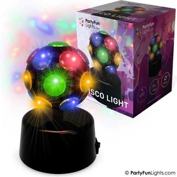 PartyFun Lights Mini disco lamp : 9.2cm