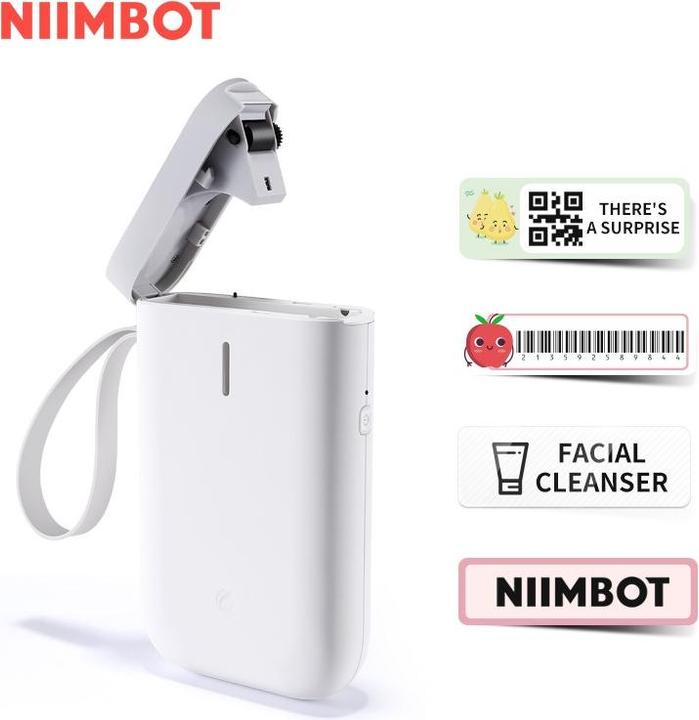 Actual product image Niimbot Mobilna drukarka termiczna do etykiet D11 Biała