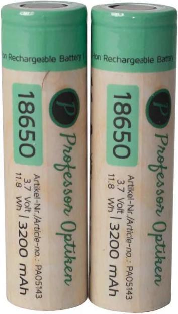 Produktbild Professor Optiken Accu Lilo 18650 (3200 mAh)