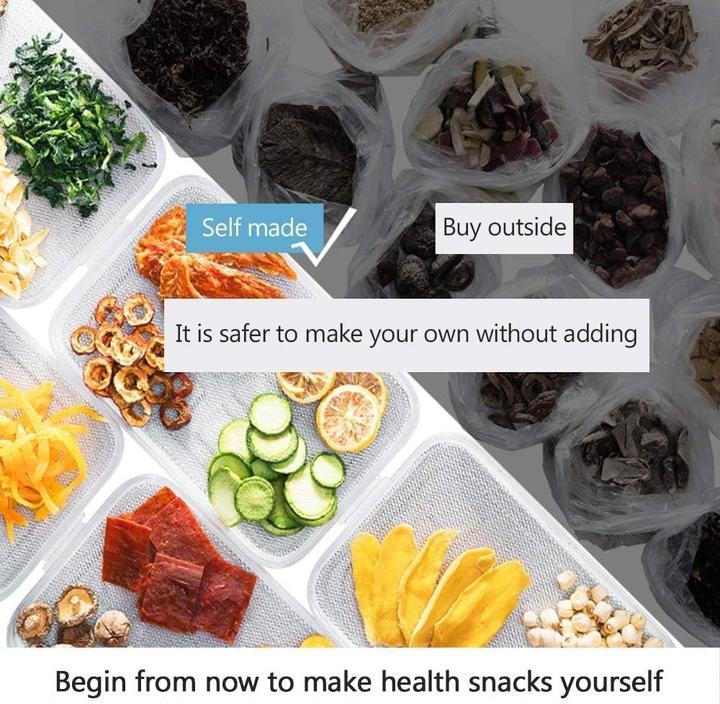 Actual product image Nictemaw 400W Food Dehydrator with Temperature Control, 8 Trays for Fruits, Vegetables, Meat