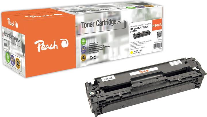 Actual product image Peach Toner for HP Color LaserJet 2025 (Y)