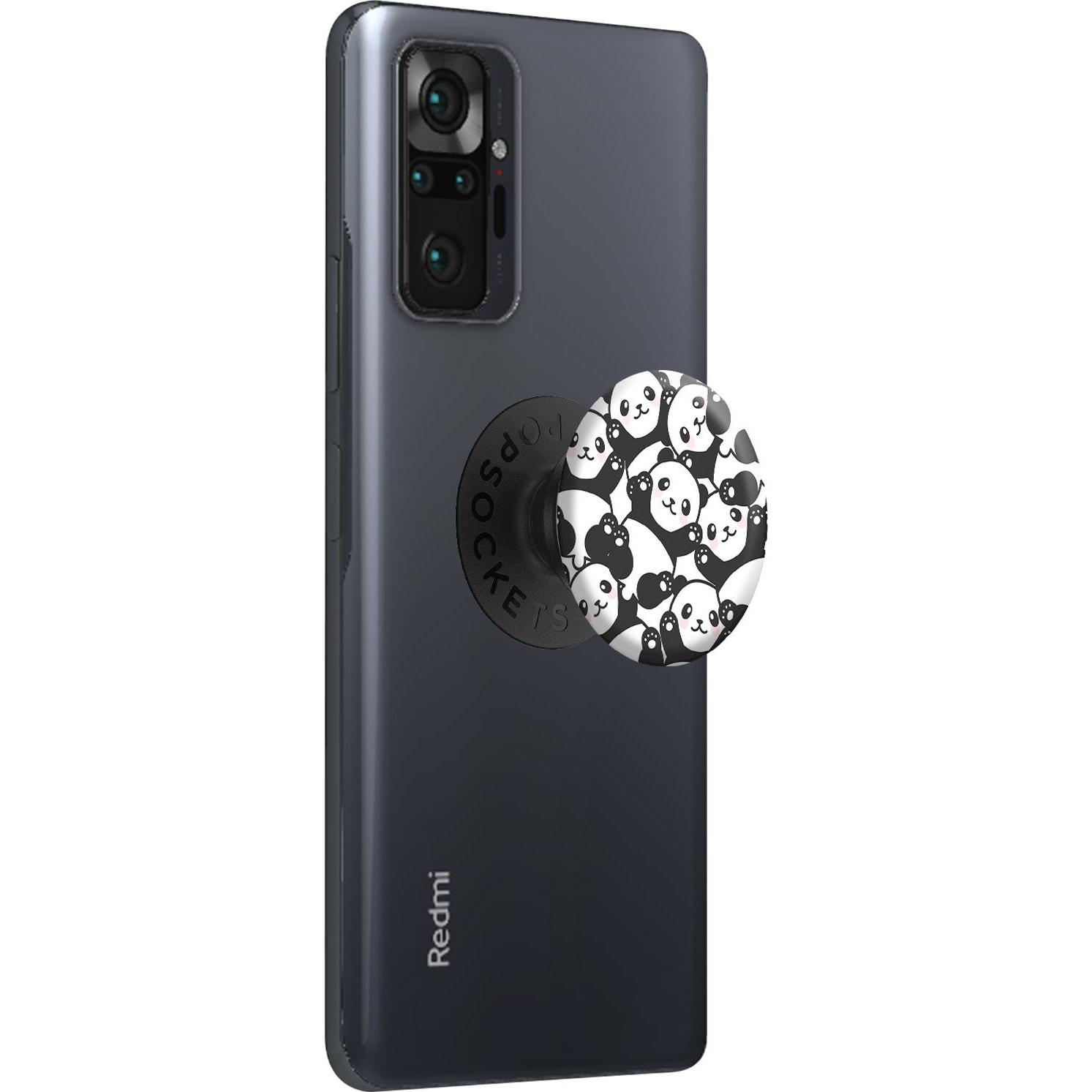 Thumbnail - PopSockets Pandamonium, Smartphone Halterung, Schwarz, Weiss