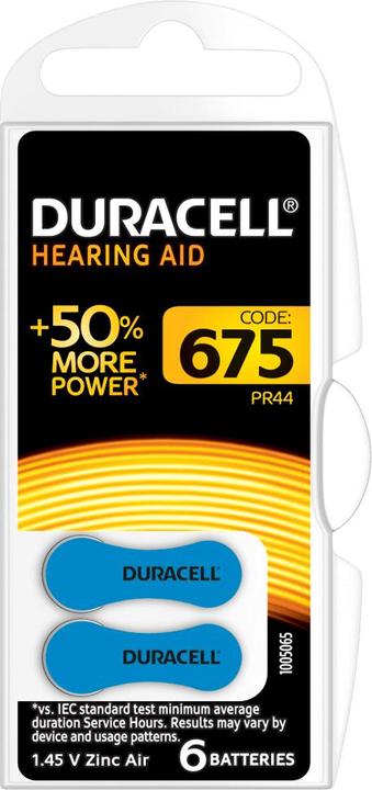 Image du produit Duracell EasyTab 675 (6 pcs, PR44)