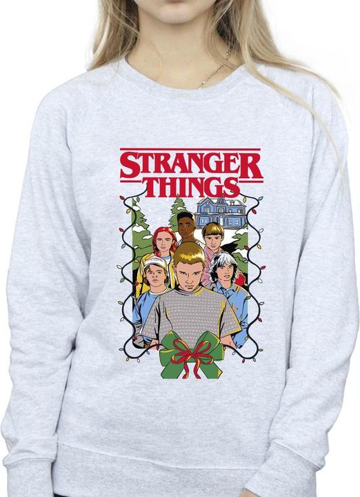 Immagine prodotto Netflix Stranger Things Christmas Poster Felpa Donna (M)