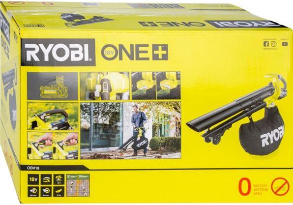 Actual product image Ryobi 5133003661 (Rechargeable battery operated, Leaf blower)