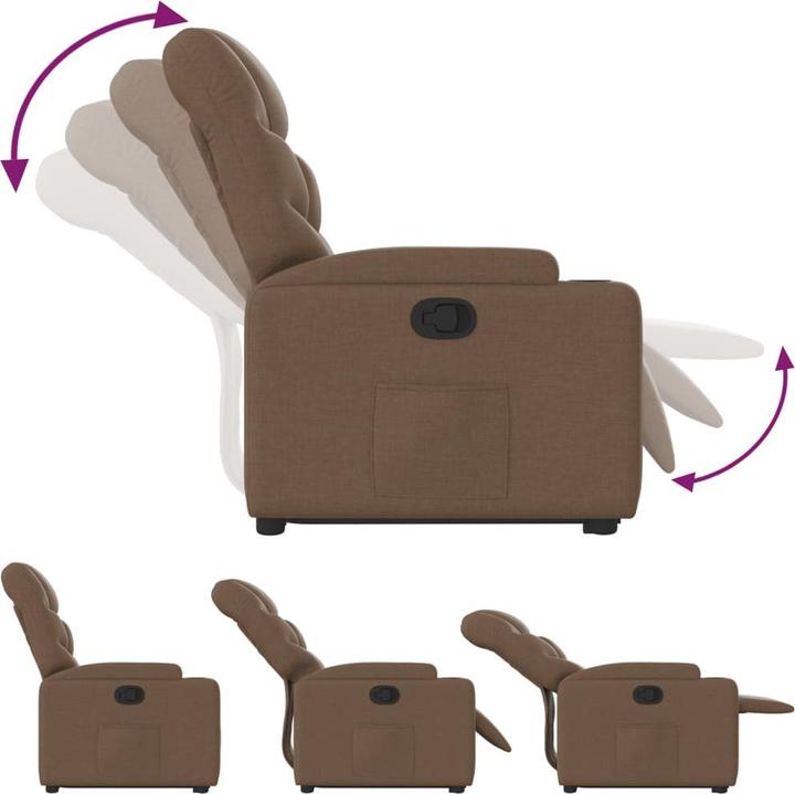 Image du produit vidaXL Relaxsessel mit Aufstehhilfe