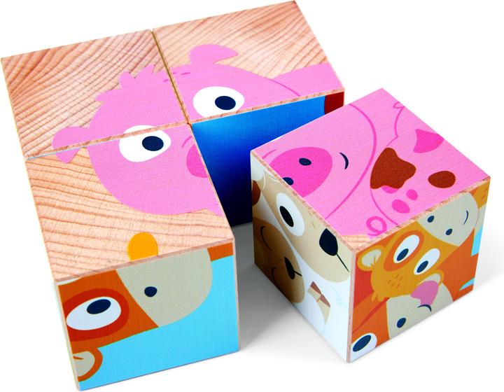 Image du produit Hape Farm Animals Block Puzzle