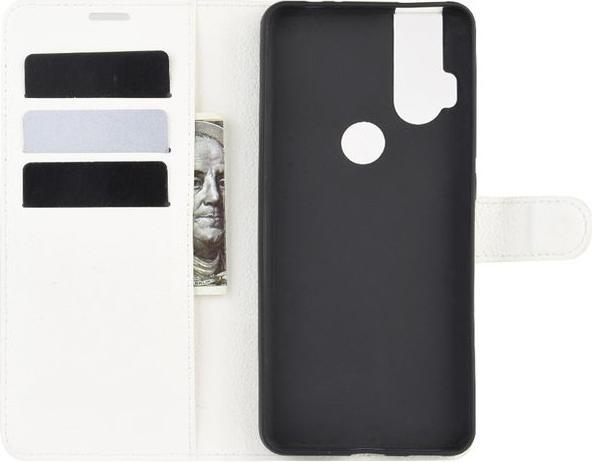 Produktbild MU Classic Litchi Leder Bookcover Series (Motorola One Hyper)