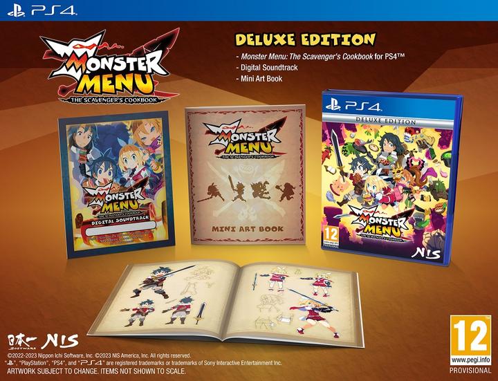 Image du produit NIS Menu des monstres : The Scavenger's Cookbook (édition de luxe) (PS4, EN)