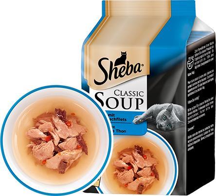 Immagine prodotto Sheba Zuppa (Adulto, 4 pz., 160 g)