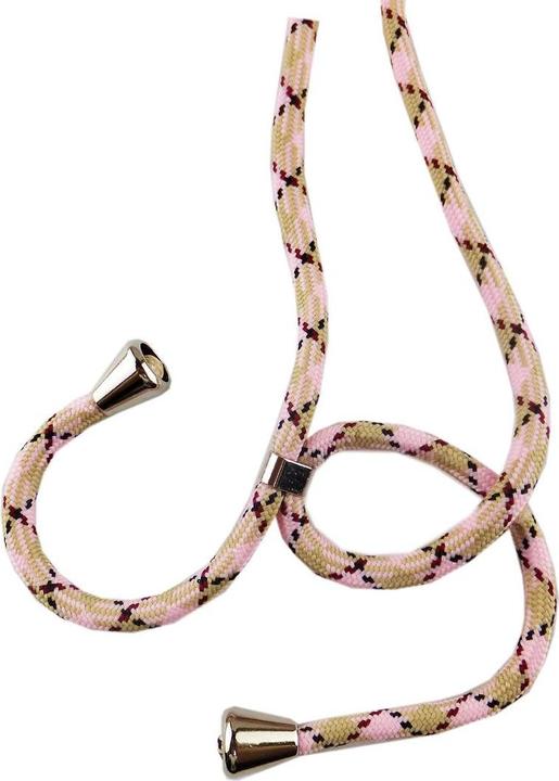 Actual product image König Design Huawei P30 Pro New Editition Mobile Phone Chain Case with Cord Case Pink