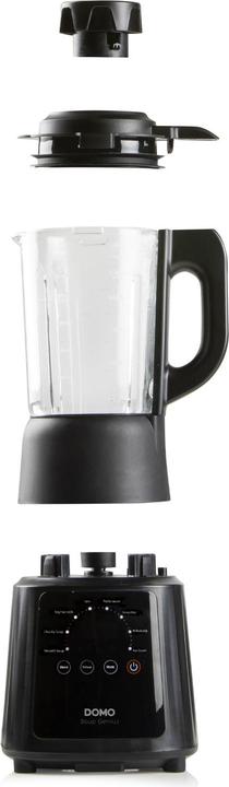 Actual product image Domo Digital Genius DO726BL Soup Maker Black (900 W)