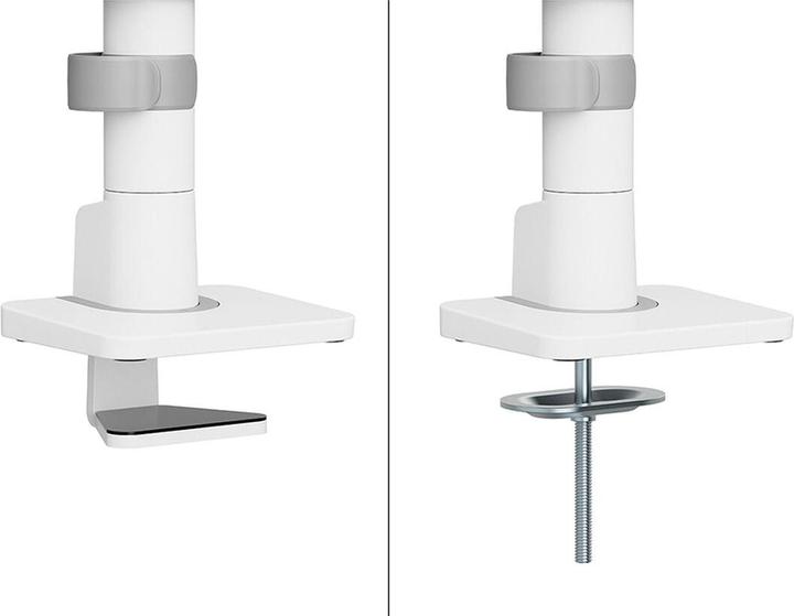 Produktbild Neomounts Tischhalterung duo 100x100 11kg/24-34"/wei?/voll beweglich (Tisch, 34", 11 kg)