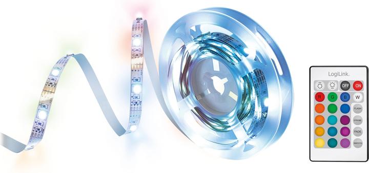 Image du produit LogiLink Bande LED (RGB, 300 cm, Intérieur)