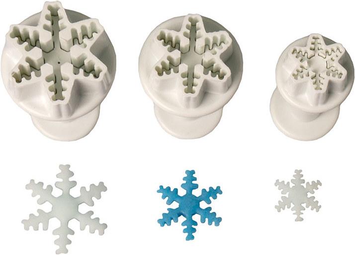 Dekofee Mini-Schneeflocken Ausstecher-Set