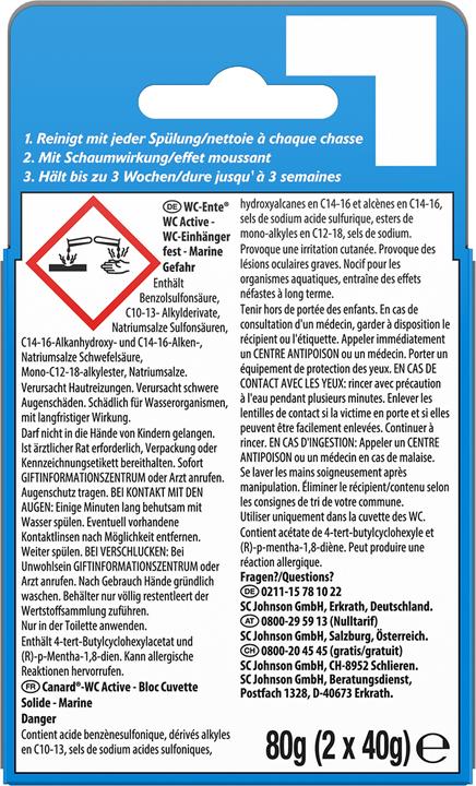Produktbild WC-Ente Active 3in1 Marine