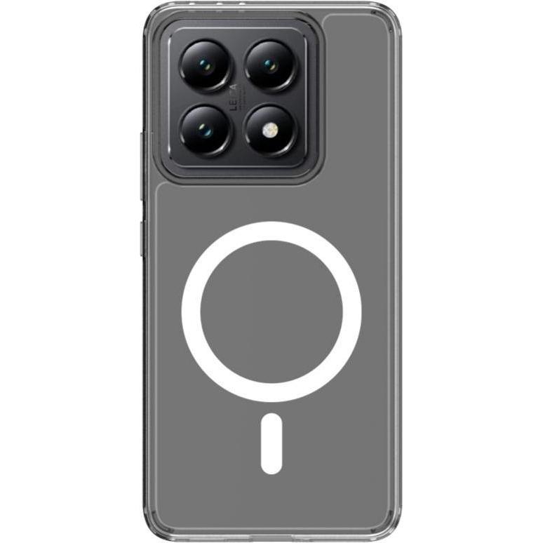 Evelatus Back panel cover Xiaomi 14T Clear Case With Magnetic Transparent (Xiaomi 14T), Cover smartphone, Trasparente