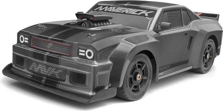 Immagine prodotto Maverick QuantumR Flux 4S 1/8 4WD Muscle Car - Grey (RTR pronto all'uso)