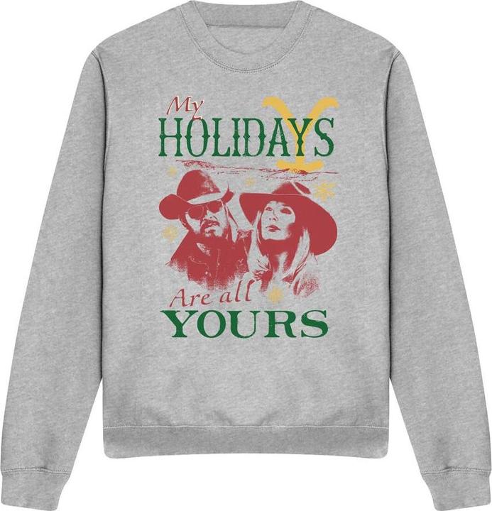 Immagine prodotto Yellowstone My Holidays Are All Yours Felpa Natale Adulto Unisex (XL)