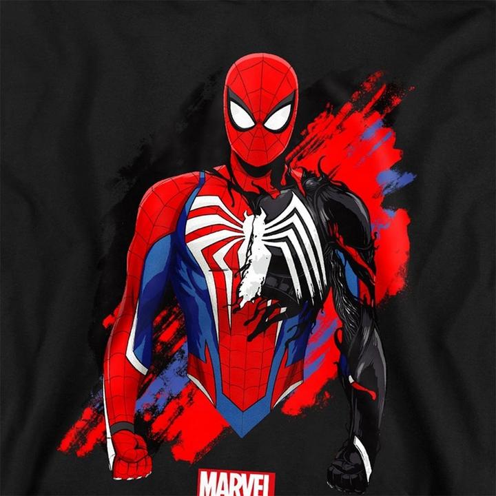 Produktbild Spiderman Symbiote Kapuzenpullover Zum Überziehen (128)
