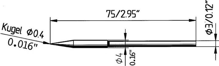 Image du produit Panne type 212 pour Micro tool (Panne de soudure)
