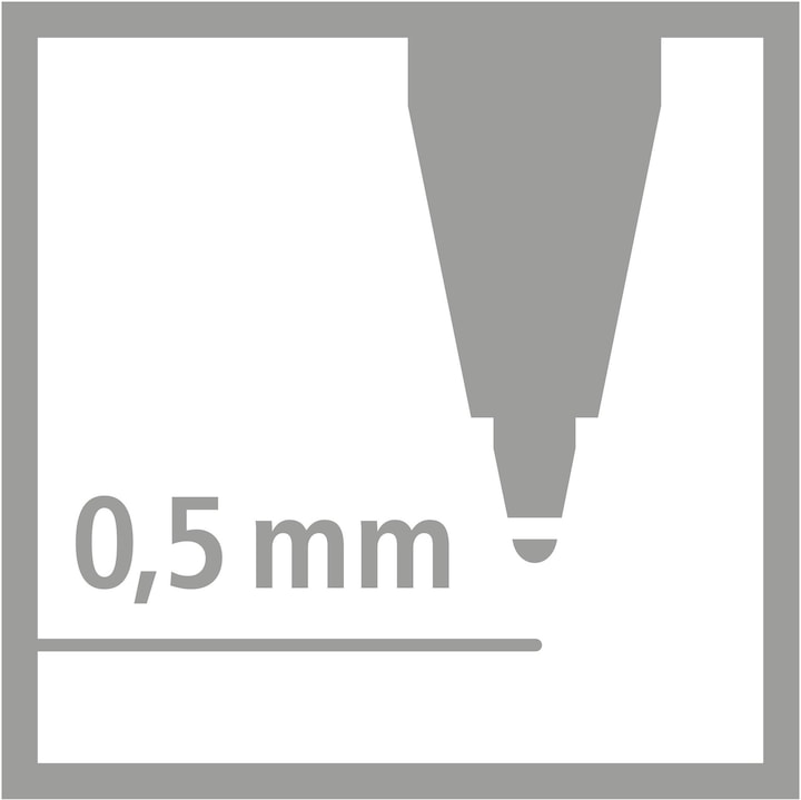 Produktbild STABILO worker+ Tintenroller (Schwarz, 1 x)