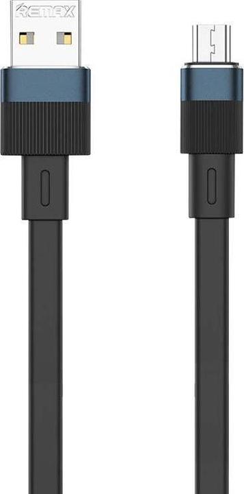 Actual product image Remax Cable USB-micro USB Flushing, RC-C001, 1m (black) (1 m)