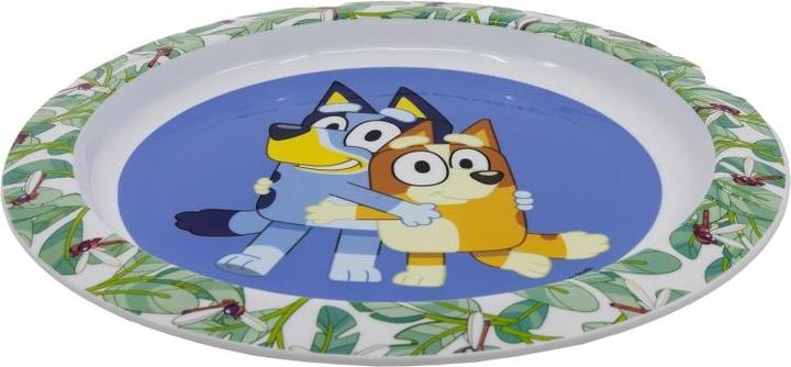 Immagine prodotto Tinisu Set di piatti di plastica bluy per bambini - adatti al microonde