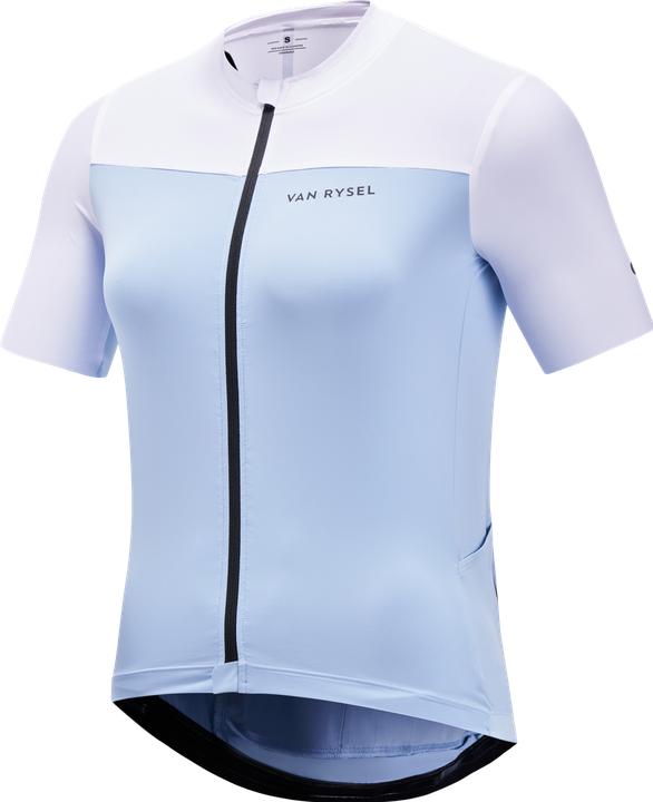 Image du produit Van rysel Maillot vélo route manches courtes été ajusté femme - EDR 2 bleu (M)