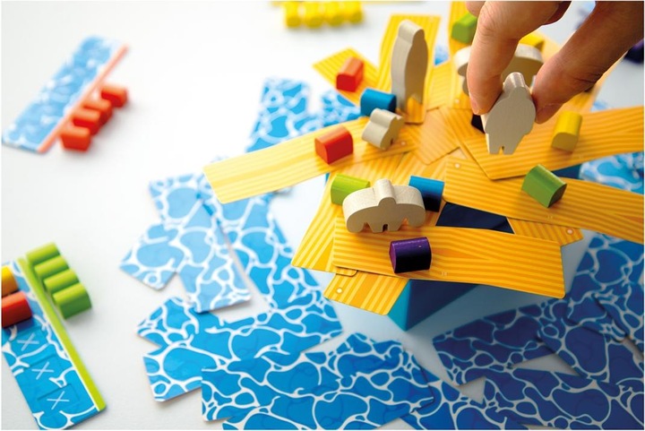 Actual product image Oink Games Nothing goes without a raft (d,f) (German, English, French)