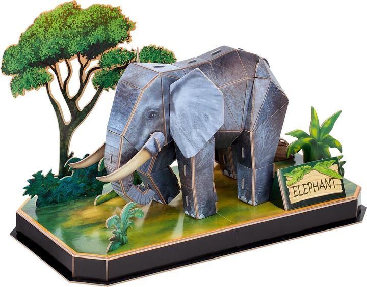 Produktbild Cubicfun Cubic Fun 3d Puzzle Elefant (42 Teile)