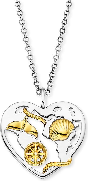 Image du produit Engelsrufer OriginÃ¡lnÃ stÅ™ÃbrnÃ½ nÃ¡hrdelnÃk ERN-AHEART-BIG (Å™etÃzek. pÅ™ÃvÄ'sek) (Argent 925, 42 cm)